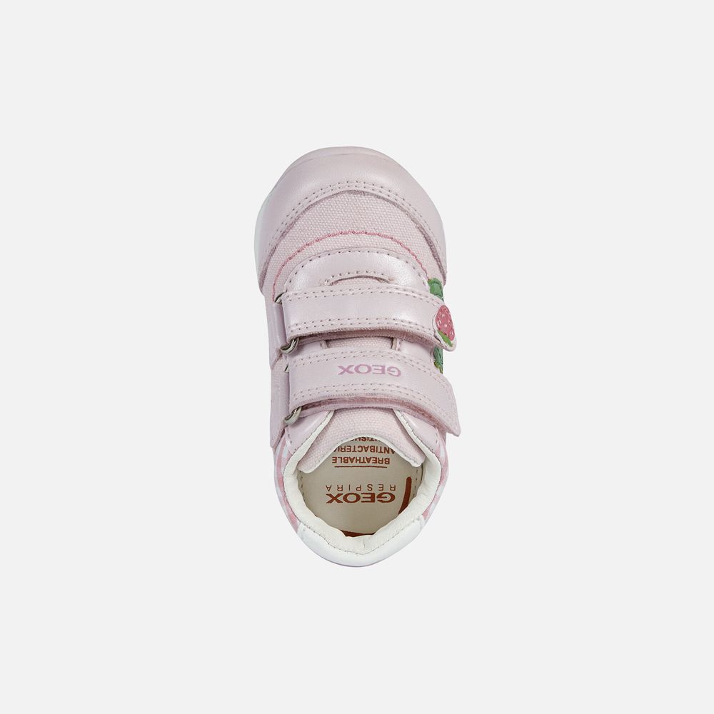 Geox Sneakers Pink Each Girl - Geox Baby Shoes - HKQIPY319